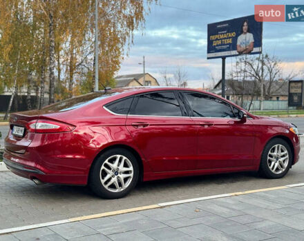 Форд Фьюжн 2014 в Киеве на Automoto.ua Красный Форд Фьюжн, объемом двигателя 2.49 л и пробегом 153 тыс. км за 9500 $, фото 8 на Automoto.ua