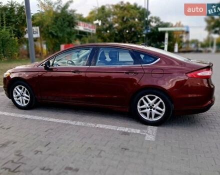 Красный Форд Фьюжн, объемом двигателя 2.5 л и пробегом 190 тыс. км за 8900 $, фото 1 на Automoto.ua