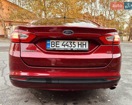 Форд Фьюжн 2014 в Николаеве на Automoto.ua Красный Форд Фьюжн, объемом двигателя 2.49 л и пробегом 151 тыс. км за 9900 $, фото 7 на Automoto.ua