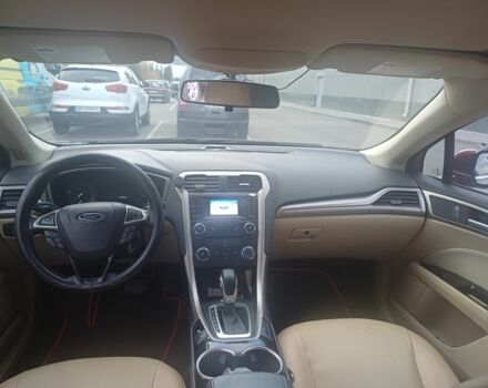 Форд Фьюжен 2014 у Дніпро (Дніпропетровську) на Automoto.ua Червоний Форд Фьюжен, об'ємом двигуна 2.5 л та пробігом 198 тис. км за 9500 $, фото 8 на Automoto.ua
