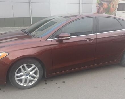 Форд Фьюжен 2014 у Дніпро (Дніпропетровську) на Automoto.ua Червоний Форд Фьюжен, об'ємом двигуна 2.5 л та пробігом 198 тис. км за 9500 $, фото 2 на Automoto.ua