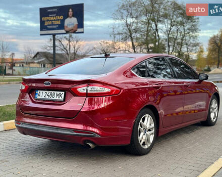 Форд Фьюжн 2014 в Киеве на Automoto.ua Красный Форд Фьюжн, объемом двигателя 2.49 л и пробегом 153 тыс. км за 9500 $, фото 7 на Automoto.ua