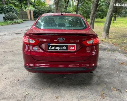 Красный Форд Фьюжн, объемом двигателя 2.5 л и пробегом 238 тыс. км за 8990 $, фото 5 на Automoto.ua