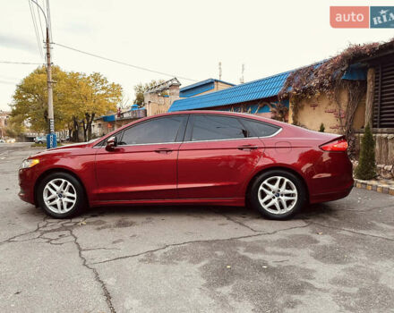 Форд Фьюжн 2014 в Николаеве на Automoto.ua Красный Форд Фьюжн, объемом двигателя 2.49 л и пробегом 151 тыс. км за 9900 $, фото 2 на Automoto.ua