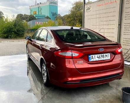 Форд Фьюжен 2014 у Києві на Automoto.ua Червоний Форд Фьюжен, об'ємом двигуна 25 л та пробігом 128 тис. км за 9300 $, фото 4 на Automoto.ua