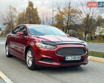 Форд Фьюжн 2014 в Киеве на Automoto.ua Красный Форд Фьюжн, объемом двигателя 2.49 л и пробегом 153 тыс. км за 9500 $, фото 3 на Automoto.ua