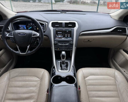 Красный Форд Фьюжн, объемом двигателя 2 л и пробегом 210 тыс. км за 10500 $, фото 20 на Automoto.ua