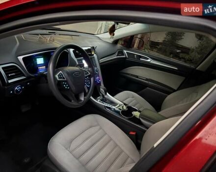 Красный Форд Фьюжн, объемом двигателя 2.49 л и пробегом 86 тыс. км за 10500 $, фото 6 на Automoto.ua