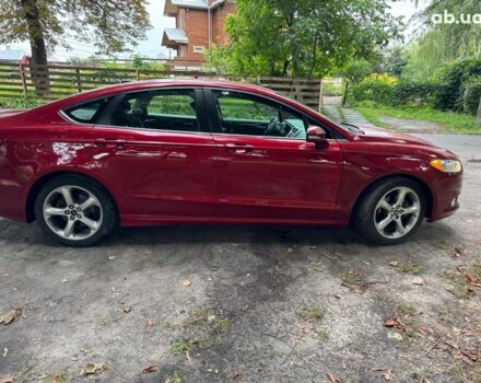 Красный Форд Фьюжн, объемом двигателя 2.5 л и пробегом 238 тыс. км за 8990 $, фото 3 на Automoto.ua