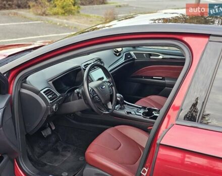 Форд Фьюжн 2015 в Киеве на Automoto.ua Красный Форд Фьюжн, объемом двигателя 2.5 л и пробегом 175 тыс. км за 13700 $, фото 7 на Automoto.ua