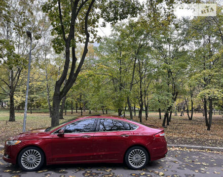Красный Форд Фьюжн, объемом двигателя 2 л и пробегом 155 тыс. км за 12500 $, фото 11 на Automoto.ua