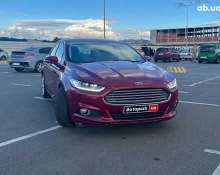 Форд Фьюжн 2015 в Львове на Automoto.ua Красный Форд Фьюжн, объемом двигателя 1.5 л и пробегом 80 тыс. км за 7800 $, фото 2 на Automoto.ua