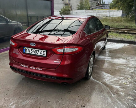 Красный Форд Фьюжн, объемом двигателя 1.5 л и пробегом 140 тыс. км за 9700 $, фото 12 на Automoto.ua