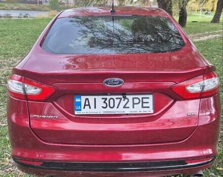 Красный Форд Фьюжн, объемом двигателя 2.49 л и пробегом 214 тыс. км за 9300 $, фото 8 на Automoto.ua