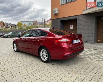 Форд Фьюжн 2015 в Ивано-Франковске на Automoto.ua Красный Форд Фьюжн, объемом двигателя 2.49 л и пробегом 178 тыс. км за 10900 $, фото 13 на Automoto.ua