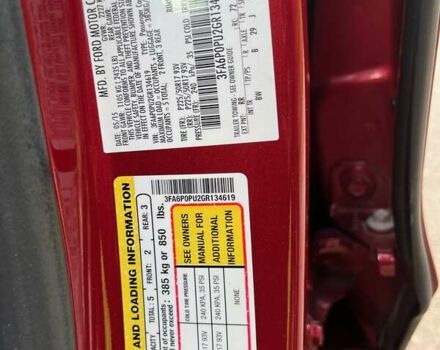 Красный Форд Фьюжн, объемом двигателя 2 л и пробегом 130 тыс. км за 14999 $, фото 7 на Automoto.ua