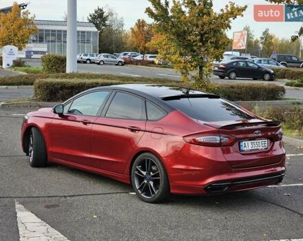 Форд Фьюжн 2015 в Киеве на Automoto.ua Красный Форд Фьюжн, объемом двигателя 2.5 л и пробегом 175 тыс. км за 13700 $, фото 2 на Automoto.ua