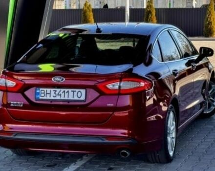 Форд Фьюжен 2015 у Одесі на Automoto.ua Червоний Форд Фьюжен, об'ємом двигуна 2 л та пробігом 200 тис. км за 11800 $, фото 6 на Automoto.ua