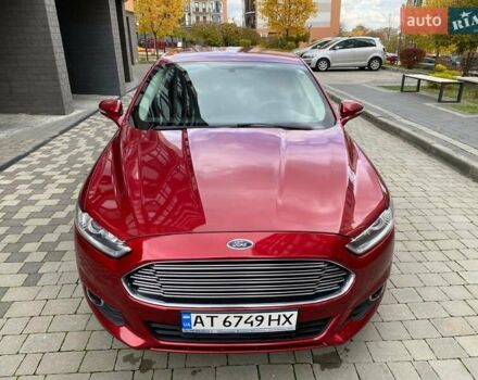 Форд Фьюжн 2015 в Ивано-Франковске на Automoto.ua Красный Форд Фьюжн, объемом двигателя 2.49 л и пробегом 178 тыс. км за 10900 $, фото 32 на Automoto.ua