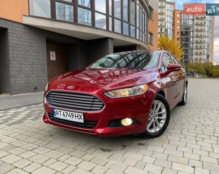 Форд Фьюжн 2015 в Ивано-Франковске на Automoto.ua Красный Форд Фьюжн, объемом двигателя 2.49 л и пробегом 178 тыс. км за 10900 $, фото 1 на Automoto.ua