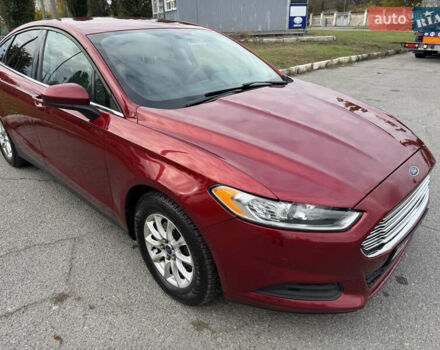 Красный Форд Фьюжн, объемом двигателя 2.5 л и пробегом 131 тыс. км за 8400 $, фото 10 на Automoto.ua
