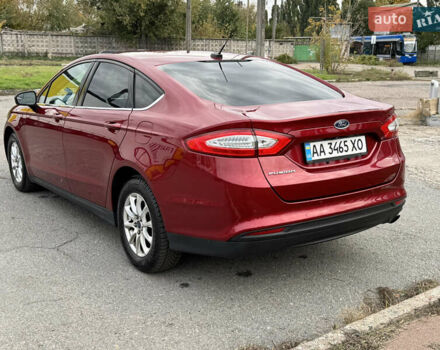 Красный Форд Фьюжн, объемом двигателя 2.5 л и пробегом 131 тыс. км за 8400 $, фото 4 на Automoto.ua