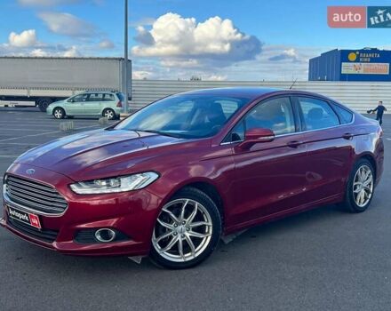 Форд Фьюжен 2015 у Львові на Automoto.ua Червоний Форд Фьюжен, об'ємом двигуна 1.5 л та пробігом 80 тис. км за 7800 $, фото 3 на Automoto.ua