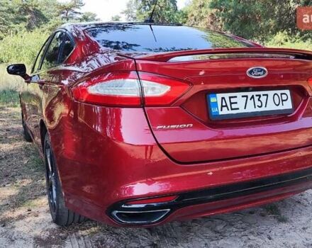 Красный Форд Фьюжн, объемом двигателя 2 л и пробегом 163 тыс. км за 12500 $, фото 16 на Automoto.ua
