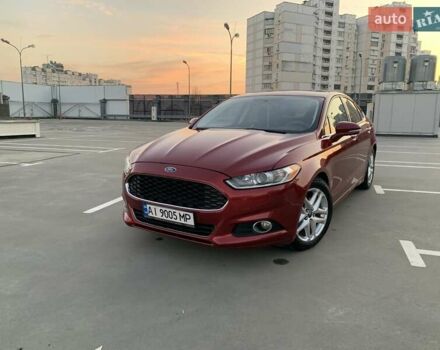 Красный Форд Фьюжн, объемом двигателя 2.49 л и пробегом 190 тыс. км за 9500 $, фото 1 на Automoto.ua