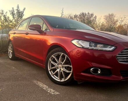 Красный Форд Фьюжн, объемом двигателя 1.5 л и пробегом 88 тыс. км за 8700 $, фото 10 на Automoto.ua