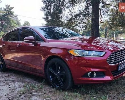 Красный Форд Фьюжн, объемом двигателя 2 л и пробегом 163 тыс. км за 12500 $, фото 10 на Automoto.ua