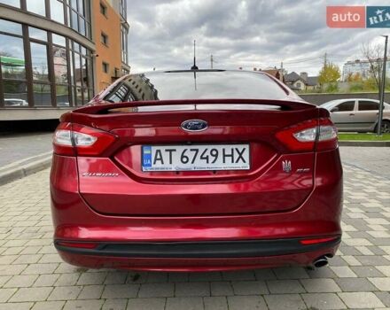 Форд Фьюжн 2015 в Ивано-Франковске на Automoto.ua Красный Форд Фьюжн, объемом двигателя 2.49 л и пробегом 178 тыс. км за 10900 $, фото 15 на Automoto.ua