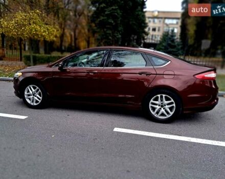 Красный Форд Фьюжн, объемом двигателя 2.5 л и пробегом 191 тыс. км за 8990 $, фото 6 на Automoto.ua