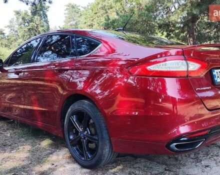 Красный Форд Фьюжн, объемом двигателя 2 л и пробегом 163 тыс. км за 12500 $, фото 17 на Automoto.ua