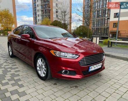 Форд Фьюжн 2015 в Ивано-Франковске на Automoto.ua Красный Форд Фьюжн, объемом двигателя 2.49 л и пробегом 178 тыс. км за 10900 $, фото 28 на Automoto.ua