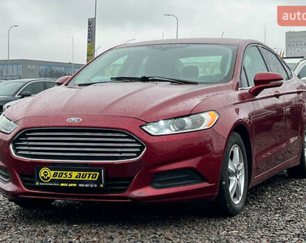 Красный Форд Фьюжн, объемом двигателя 2.49 л и пробегом 181 тыс. км за 11800 $, фото 2 на Automoto.ua