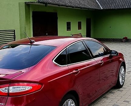 Форд Фьюжн 2015 в Львове на Automoto.ua Красный Форд Фьюжн, объемом двигателя 1.5 л и пробегом 147 тыс. км за 9500 $, фото 6 на Automoto.ua