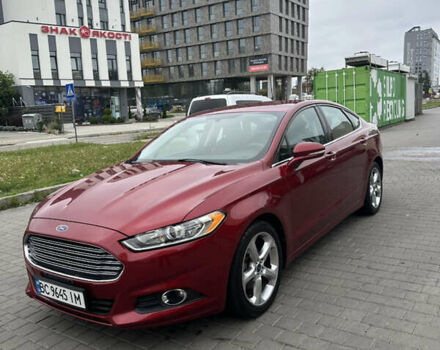 Красный Форд Фьюжн, объемом двигателя 2 л и пробегом 72 тыс. км за 10700 $, фото 14 на Automoto.ua