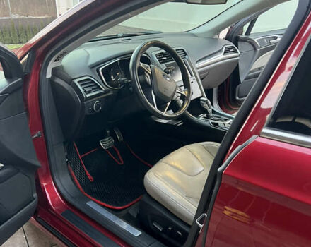 Красный Форд Фьюжн, объемом двигателя 2 л и пробегом 96 тыс. км за 13000 $, фото 14 на Automoto.ua