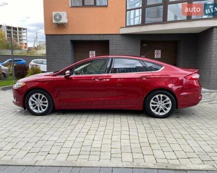 Форд Фьюжн 2015 в Ивано-Франковске на Automoto.ua Красный Форд Фьюжн, объемом двигателя 2.49 л и пробегом 178 тыс. км за 10900 $, фото 10 на Automoto.ua