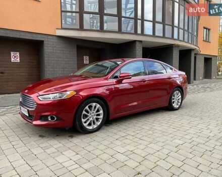 Форд Фьюжн 2015 в Ивано-Франковске на Automoto.ua Красный Форд Фьюжн, объемом двигателя 2.49 л и пробегом 178 тыс. км за 10900 $, фото 7 на Automoto.ua