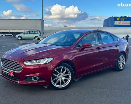 Форд Фьюжн 2015 в Львове на Automoto.ua Красный Форд Фьюжн, объемом двигателя 1.5 л и пробегом 80 тыс. км за 7800 $, фото 3 на Automoto.ua