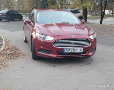 Красный Форд Фьюжн, объемом двигателя 2.5 л и пробегом 160 тыс. км за 11000 $, фото 1 на Automoto.ua