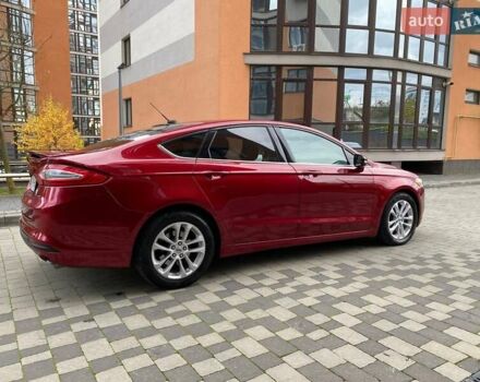 Форд Фьюжн 2015 в Ивано-Франковске на Automoto.ua Красный Форд Фьюжн, объемом двигателя 2.49 л и пробегом 178 тыс. км за 10900 $, фото 21 на Automoto.ua