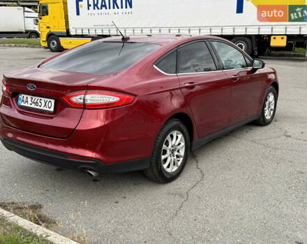 Красный Форд Фьюжн, объемом двигателя 2.5 л и пробегом 131 тыс. км за 8400 $, фото 1 на Automoto.ua