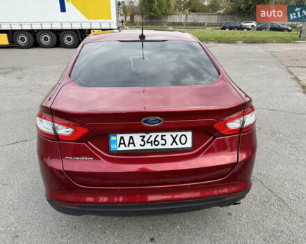 Красный Форд Фьюжн, объемом двигателя 2.5 л и пробегом 131 тыс. км за 8400 $, фото 9 на Automoto.ua