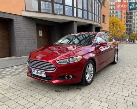 Форд Фьюжн 2015 в Ивано-Франковске на Automoto.ua Красный Форд Фьюжн, объемом двигателя 2.49 л и пробегом 178 тыс. км за 10900 $, фото 5 на Automoto.ua