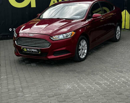 Красный Форд Фьюжн, объемом двигателя 2.49 л и пробегом 150 тыс. км за 8800 $, фото 1 на Automoto.ua