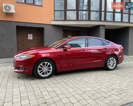 Форд Фьюжн 2015 в Ивано-Франковске на Automoto.ua Красный Форд Фьюжн, объемом двигателя 2.49 л и пробегом 178 тыс. км за 10900 $, фото 6 на Automoto.ua