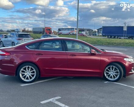 Форд Фьюжн 2015 в Львове на Automoto.ua Красный Форд Фьюжн, объемом двигателя 1.5 л и пробегом 80 тыс. км за 7800 $, фото 12 на Automoto.ua